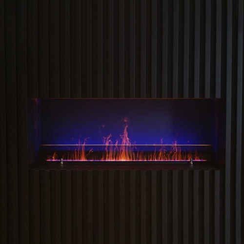Электроочаг Schönes Feuer 3D FireLine 1200 Blue (с эффектом cинего пламени) в Астрахани