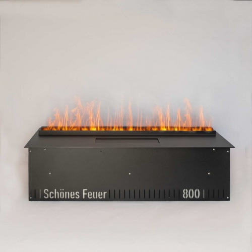 Электроочаг Schönes Feuer 3D FireLine 800 Pro со стальной крышкой в Астрахани