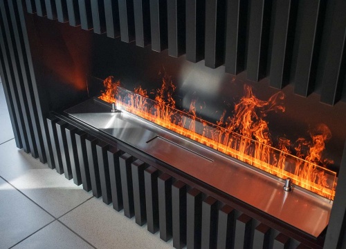 Электроочаг Schönes Feuer 3D FireLine 600 со стальной крышкой в Астрахани