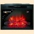 Электроочаг InterFlame Jupiter 30 Black/Brass LED FX (черный/золото) в Астрахани
