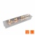 Биокамин SteelHeat WALL FRAME ONE 900 черный, стекло, стемалит SteelHeat